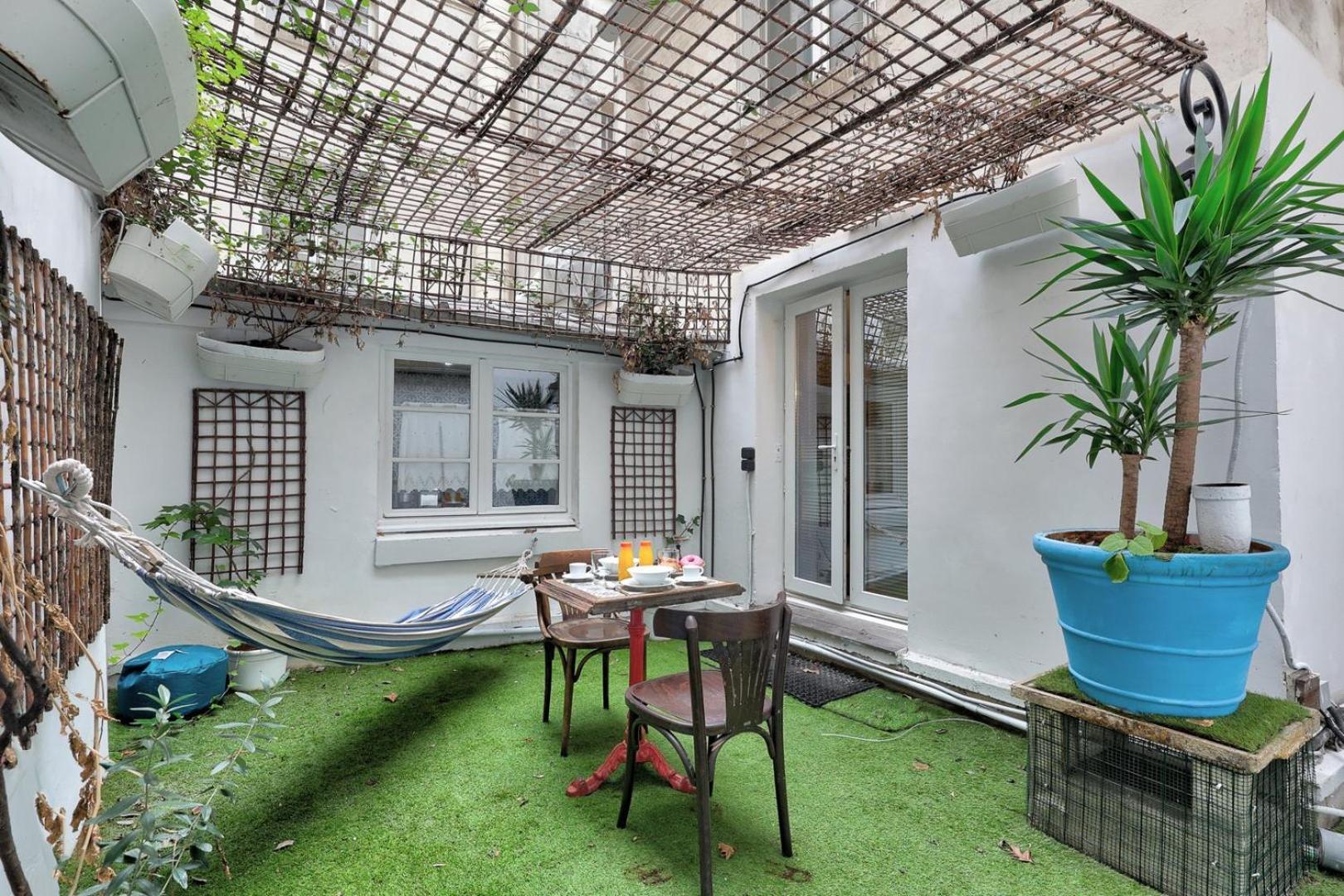 347 Lombards Terrasse - Superbe Appartement, Parijs Buitenkant foto